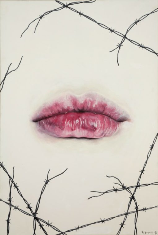 christina-michalopoulou-lips-theartspace